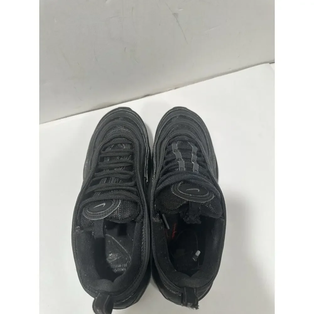 Nike Air Max 97 Triple Black Running Shoes 921733-001 Women Size‎ 7